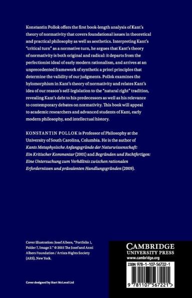 Kant's Theory of Normativity