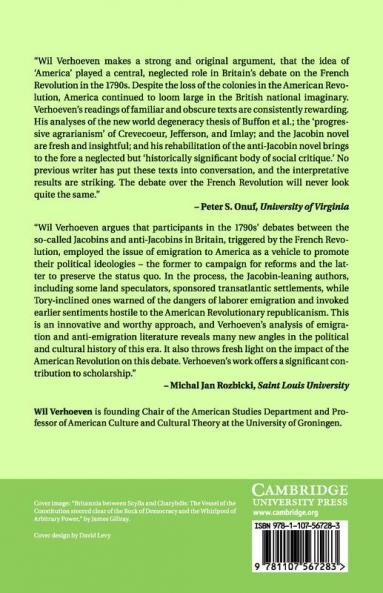 Americomania and the French Revolution Debate in Britain 1789-1802