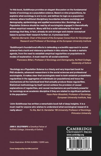 Sociology as a Population Science