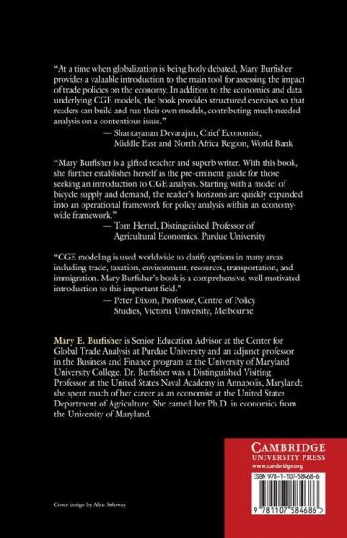 Introduction to Computable General Equilibrium Models