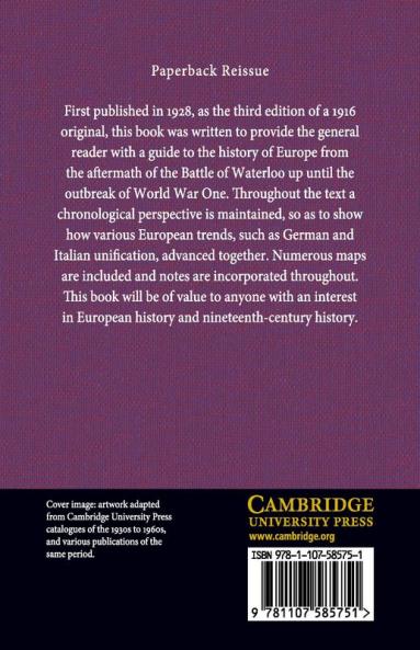 Europe in the XIX Century (1815-1914)