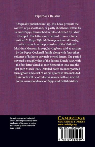 Shorthand Letters of Samuel Pepys