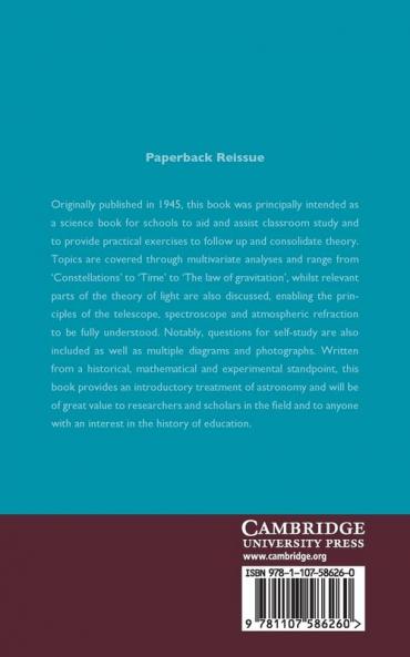 A Text Book of Elementary Astronomy