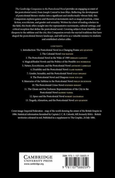 The Cambridge Companion to the Postcolonial Novel