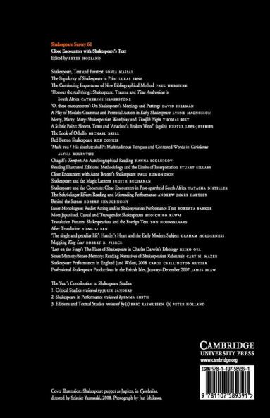 Shakespeare Survey