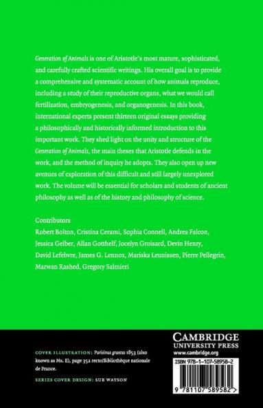 Aristotle's Generation of Animals