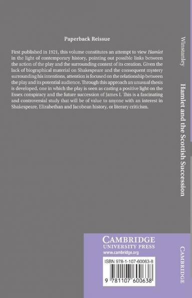 Hamlet and the Scottish Succession