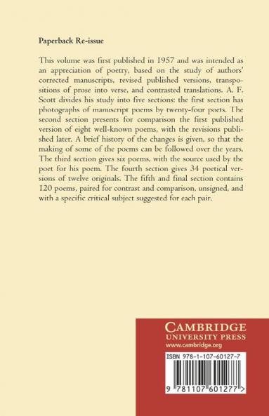 The Poet's Craft