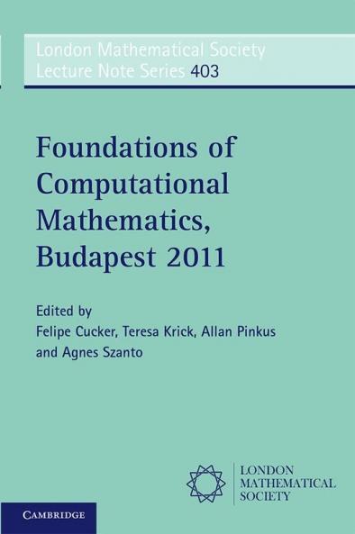Foundations of Computational Mathematics Budapest 2011