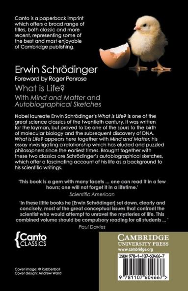 What is Life? (Canto Classics)