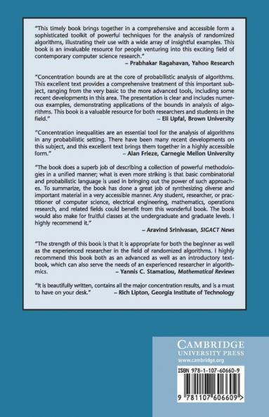 Concentration of Measure for the Analysis of Randomized Algorithms