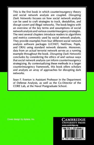 Disrupting Dark Networks