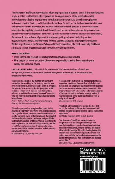 The Business of Healthcare Innovation