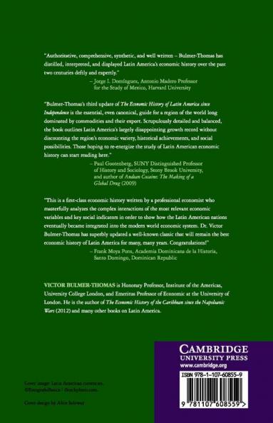 The Economic History of Latin America since Independence