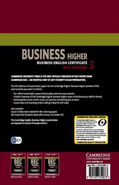 Cambridge English Business 5 Higher