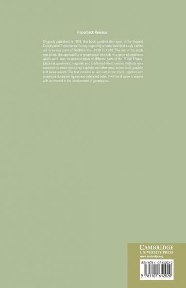 The Principles and Practice of Geophysical Prospecting