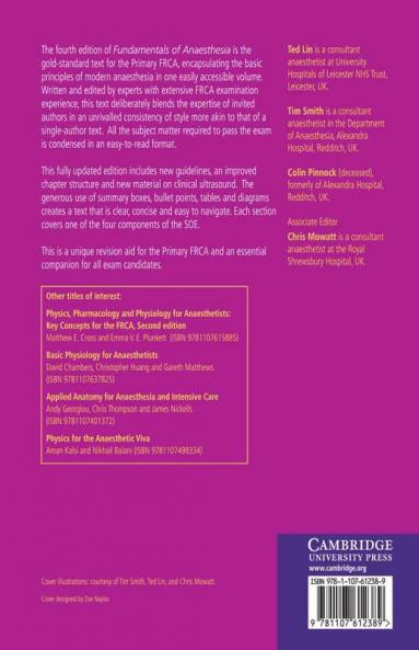 Fundamentals of Anaesthesia