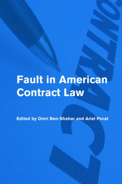 Fault in American Contract Law