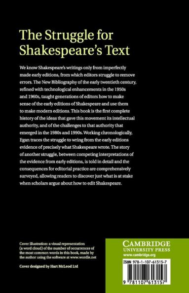 The Struggle for Shakespeare's Text