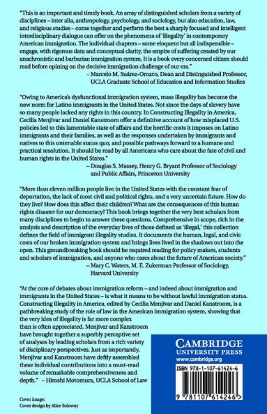 Constructing Immigrant 'Illegality'