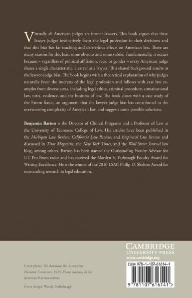 The Lawyer-Judge Bias in the American Legal             System