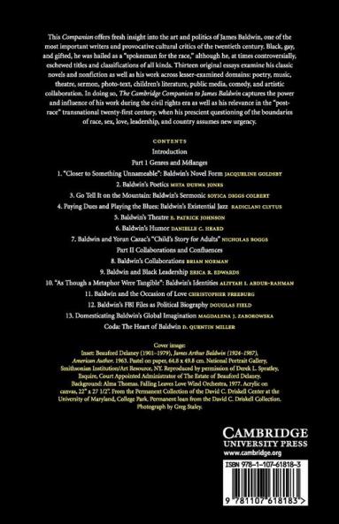 The Cambridge Companion to James Baldwin