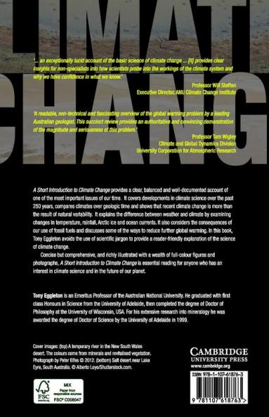 A Short Introduction to Climate Change