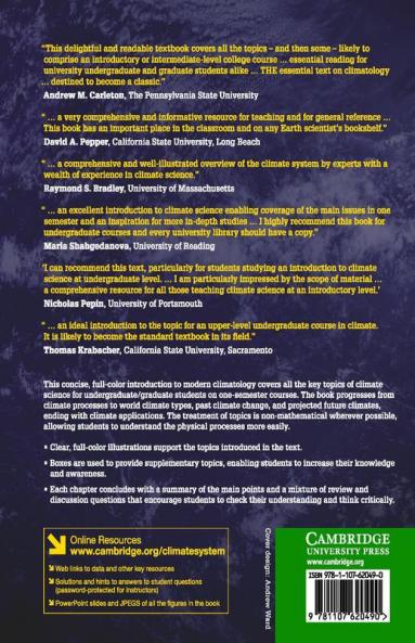 Essentials of the Earth's Climate System