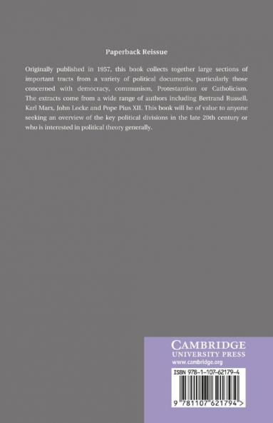 Documents of Modern Political Thought
