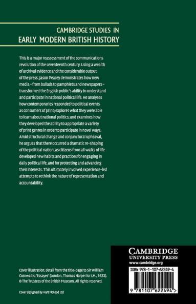 Print and Public Politics in the English Revolution