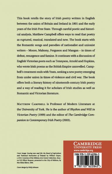 Irish Poetry under the Union 1801-1924