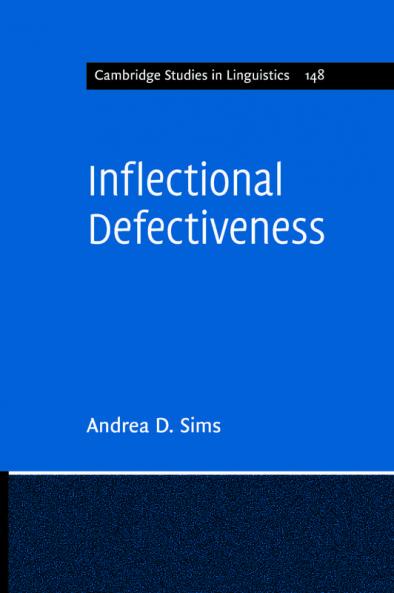 Inflectional Defectiveness