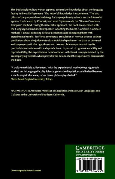 Language Faculty Science