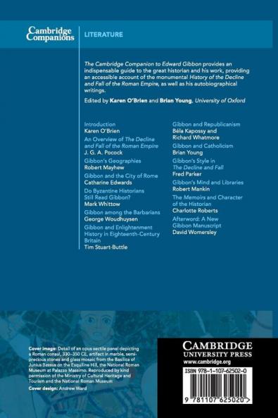 The Cambridge Companion to Edward Gibbon