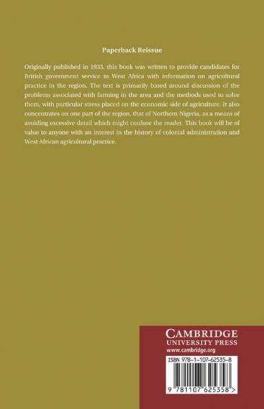 West African Agriculture