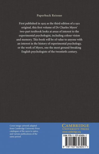 A Text-Book of Experimental Psychology