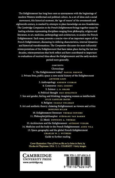 Cambridge Companion to the French Enlightenment