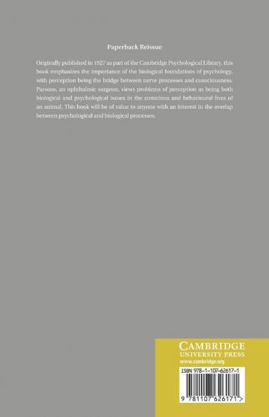 An Introduction to the Theory of Perception