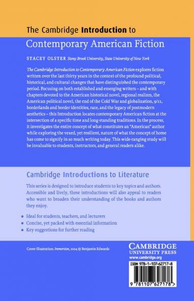 The Cambridge Introduction to Contemporary American Fiction