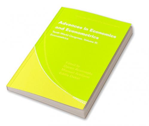 Advances in Economics and Econometrics