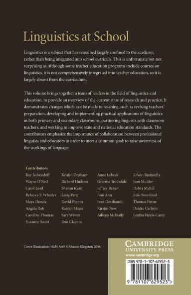 Linguistics at School