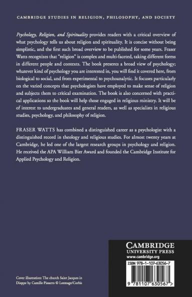 Psychology Religion and Spirituality