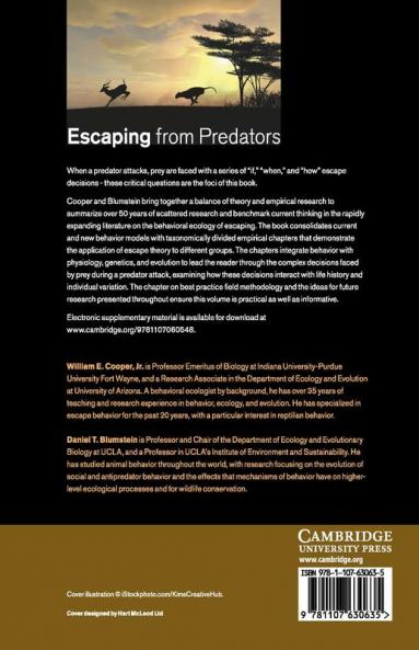 Escaping From Predators