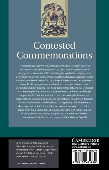 Contested Commemorations