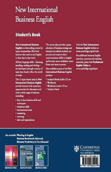 New International Business English Student's Book