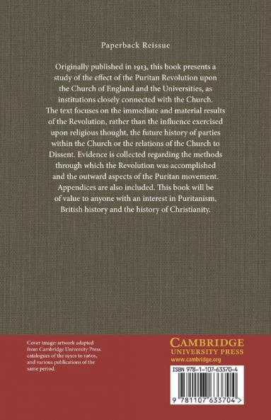 The Puritans in Power