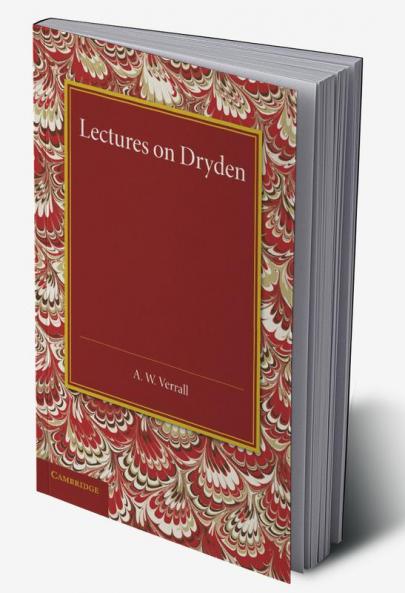 Lectures on Dryden