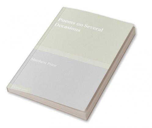 The Writings of Matthew Prior