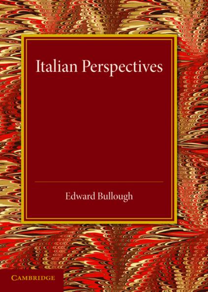 Italian Perspectives