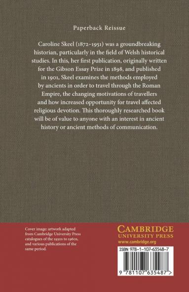 Travel in the First Century After Christ